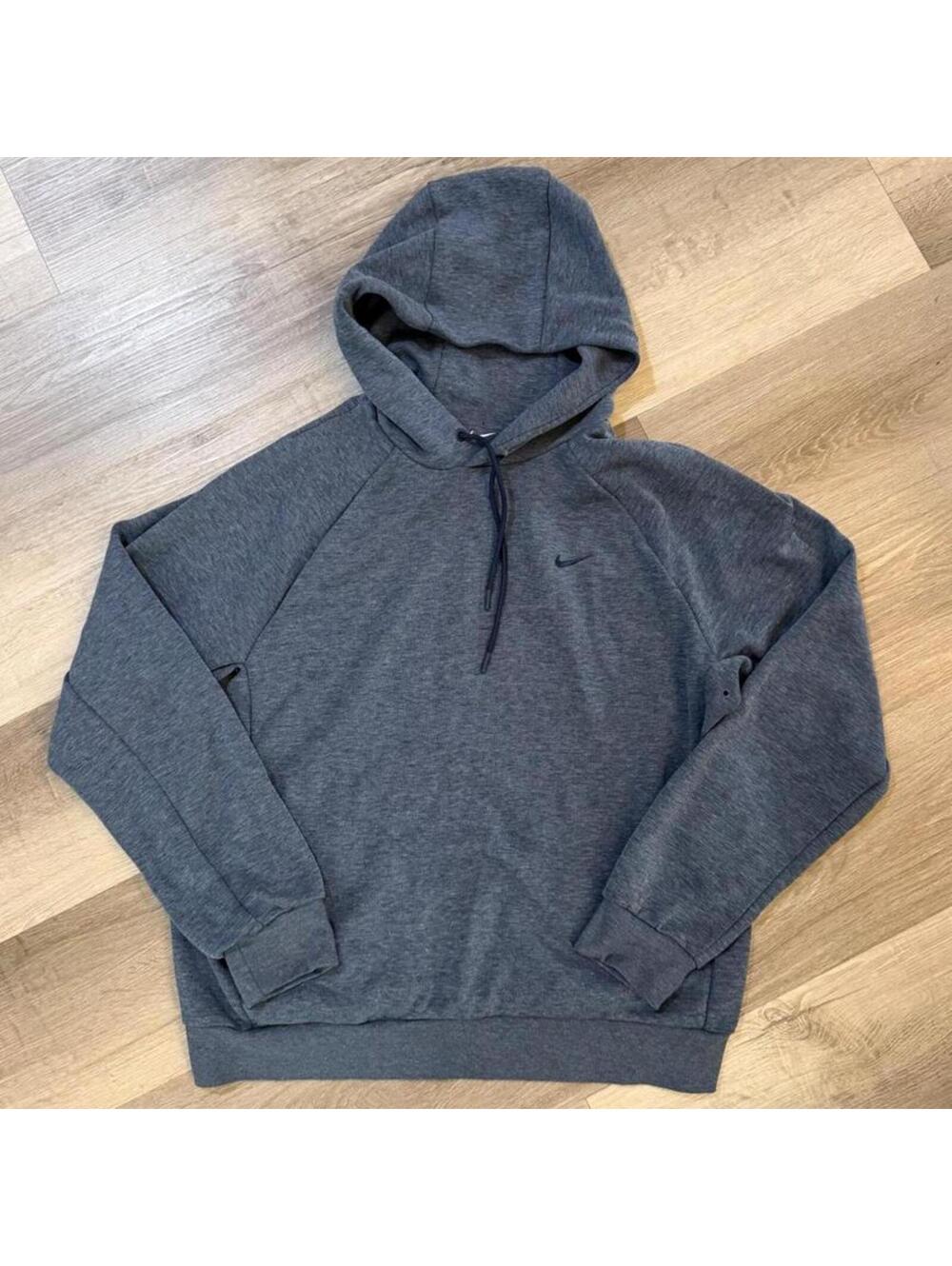 Nike Dri-fit navy blue hoodie Size M #athleisure